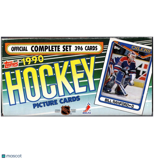 1990 Topps Hockey Complete Set Box