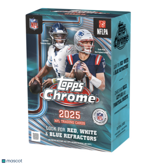 2025 Topps Chrome Football Blaster Box