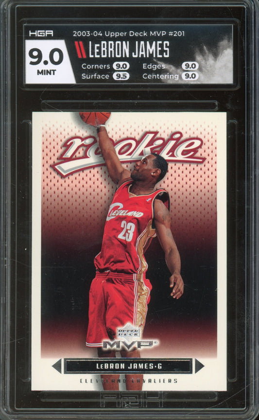 2003 MVP LeBron James HGA 9 RC
