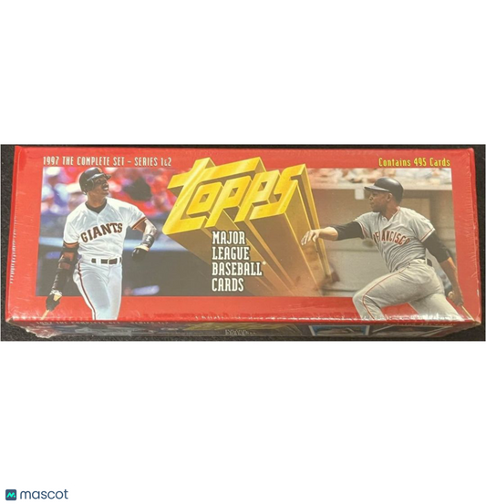 1997 Topps Baseball Series 1 & 2 Complete Set Red Box