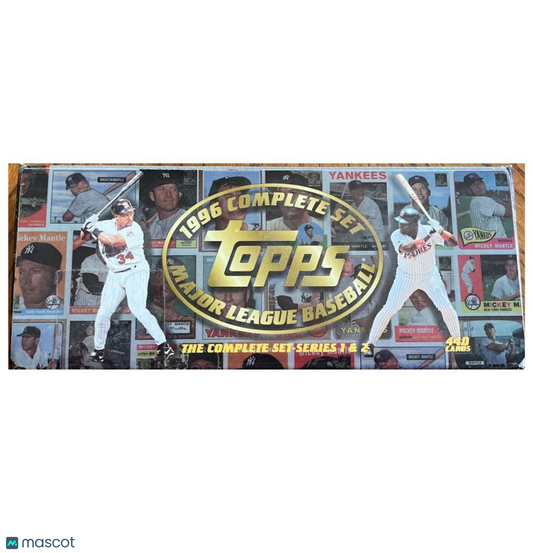1996 Topps Baseball Complete Set Series 1 & 2