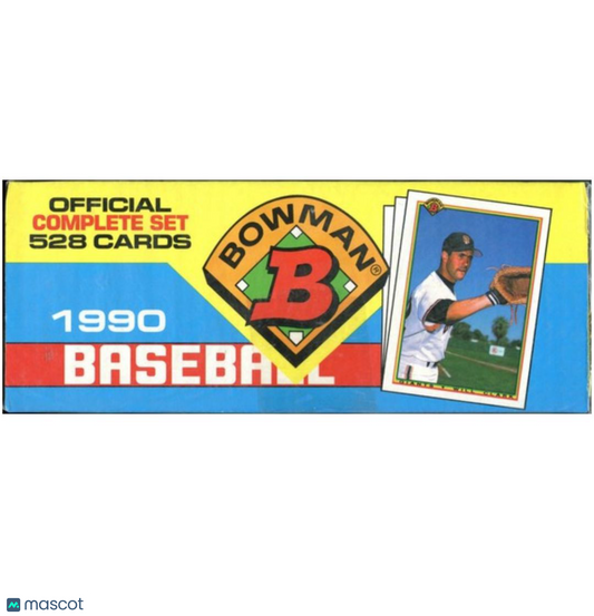 1990 Bowman Baseball Complete Set Box