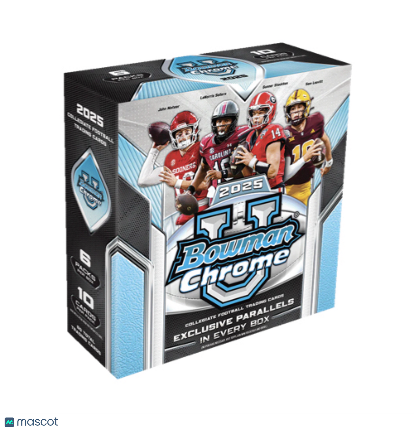 2025 Bowman Chrome University Football Mega Box