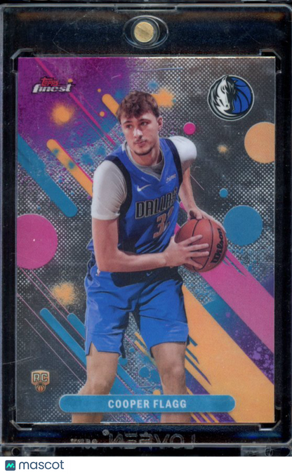 2025-26 Topps Finest Cooper Flagg Common Rookie