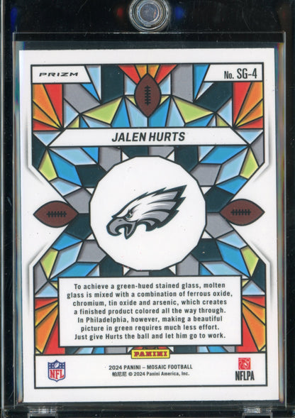 2024 Mosaic Jalen Hurts Stained Glass