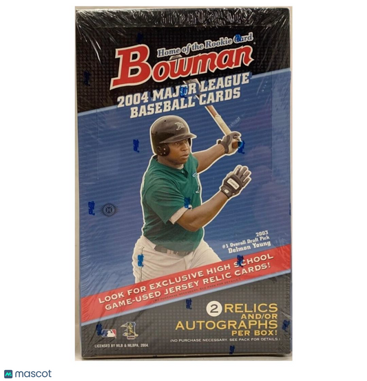 2004 Bowman Baseball Hobby Box