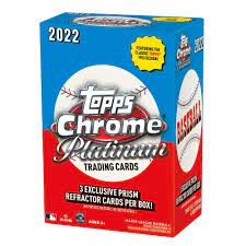 2022 Topps Chrome Platinum Anniversay Baseball Blaster
