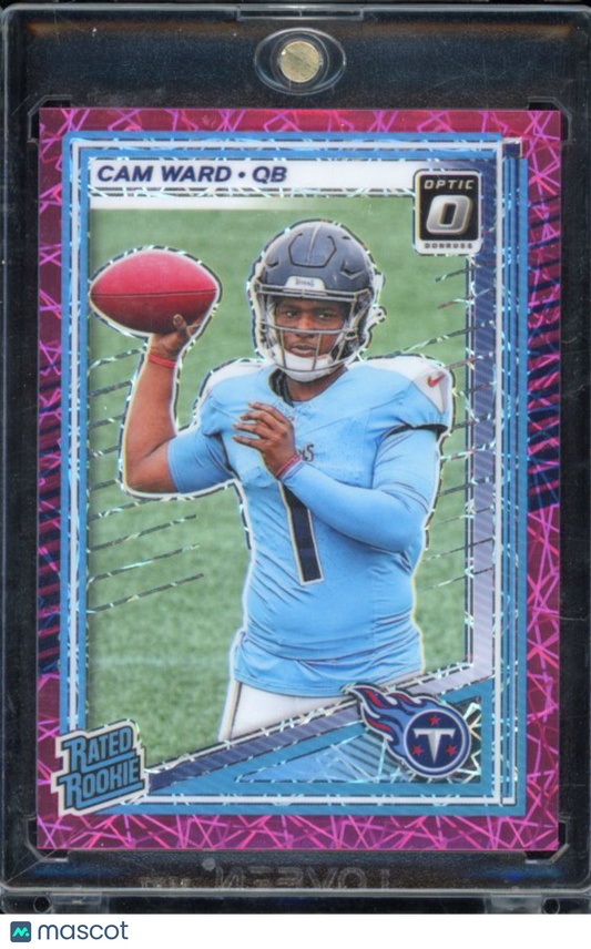2025 Optic Cam Ward Pink Velocity Rookie /99