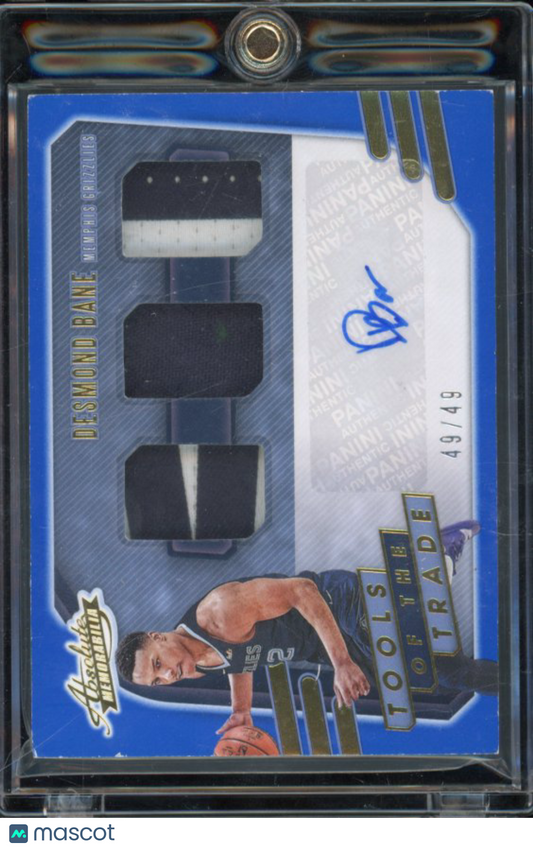 2020-21 Absolute Desmond Bane Patch Auto /49