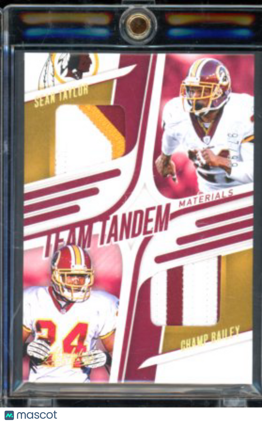 2025 Absolute Sean Taylor Champ Bailey Dual Patch /99