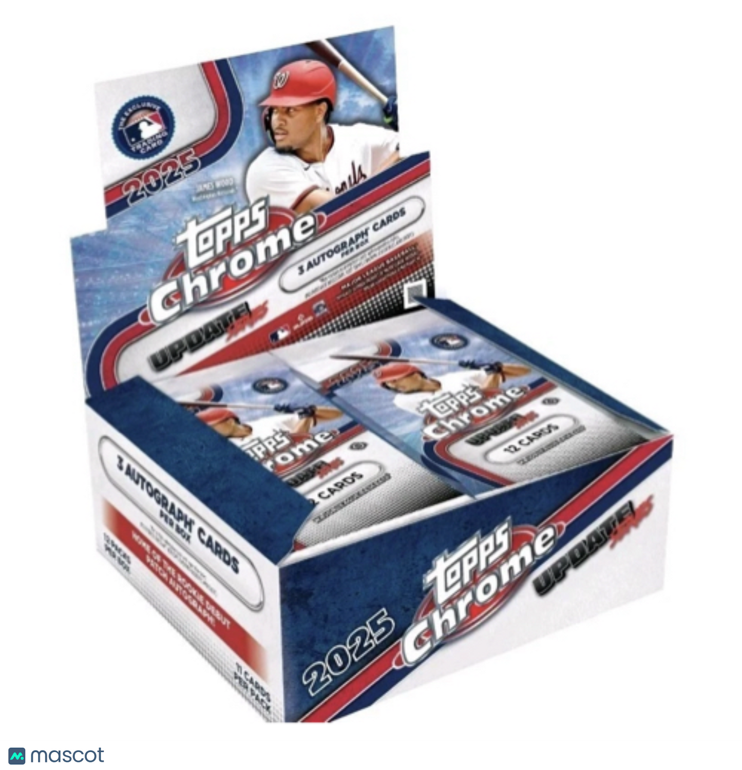 PRE ORDER 2025 Topps Chrome Update Series Baseball Jumbo Box