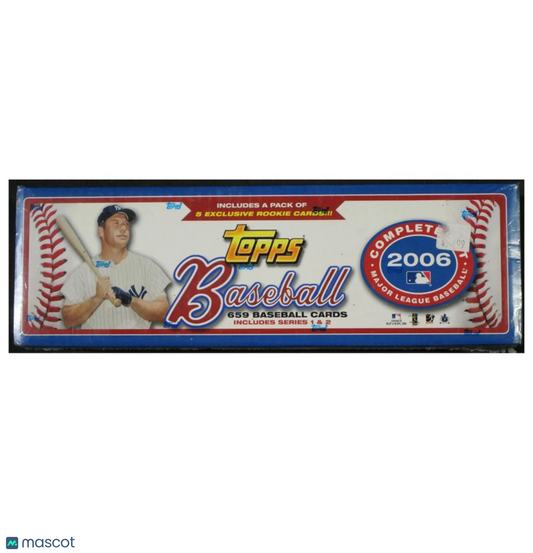 2006 Topps Baseball Complete Set Series 1 & 2 Box