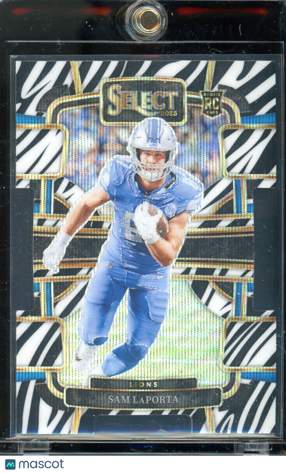 2023 Select Sam Laporta Die-Cut Zebra RC