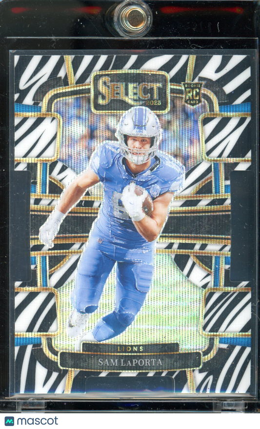 2023 Select Sam Laporta Die-Cut Zebra RC