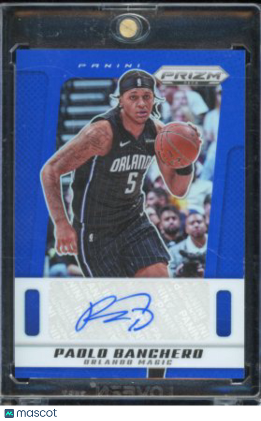 2024-25 Prizm Paolo Banchero Blue Flashback Auto /35