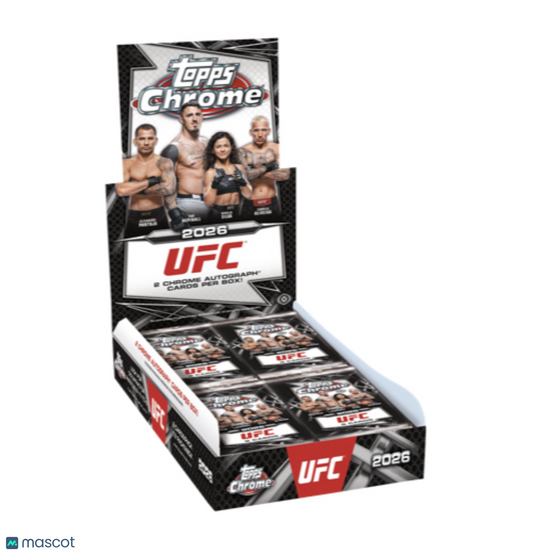 2026 Topps UFC Chrome Hobby Box