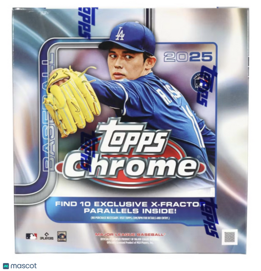2025 Topps Chrome Baseball Mega Box