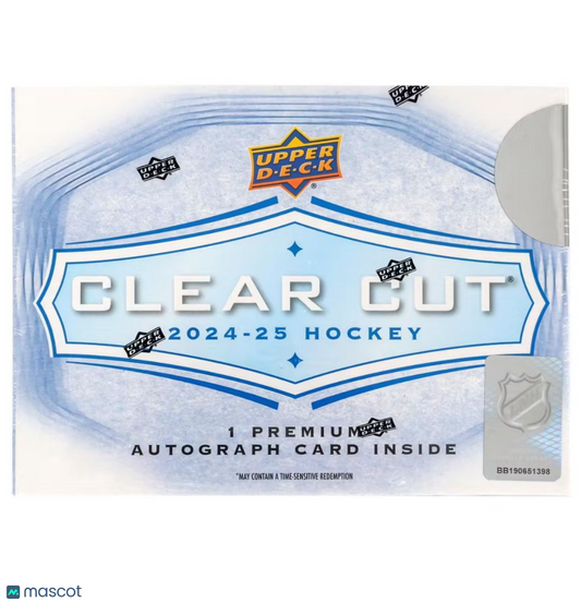 2024/25 Upper Deck Clear Cut Hockey Hobby Box