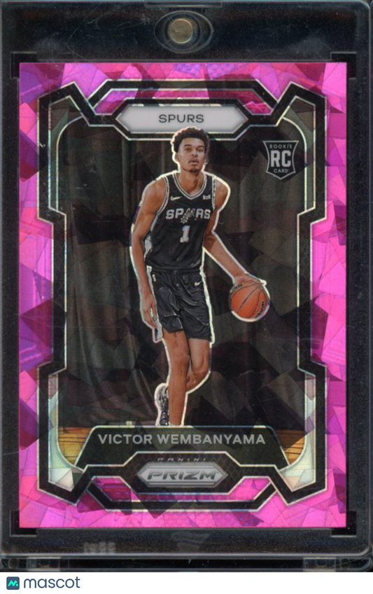 2023-24 Prizm Victor Wembanyama Pink Ice Rookie