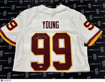 Chase Young Signed Washington Commanders Away Jersey Fanatics