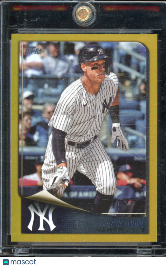 2025 Topps Aaron Judge Flagship Gold /50