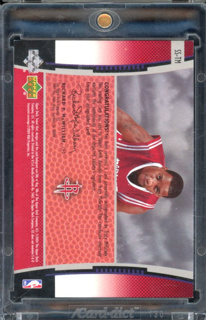 2004-05 Upper Deck Sweet Shot Tracy Mcgrady Signature Shots Auto