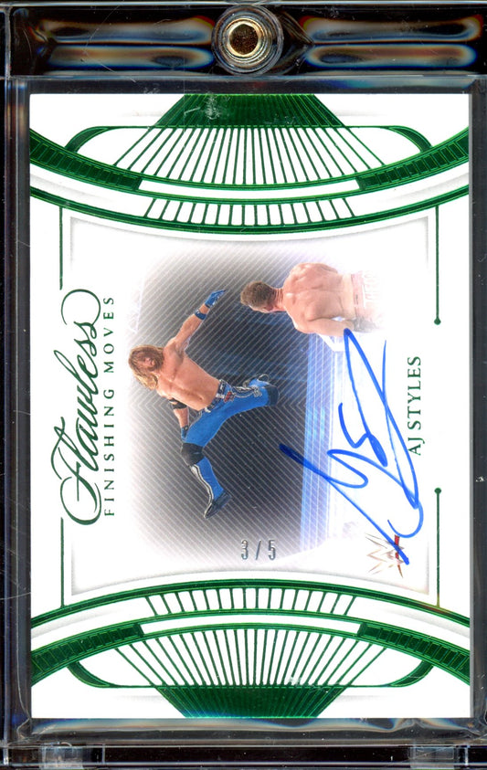 2024 Flawless AJ Styles Emerald Auto 3/5