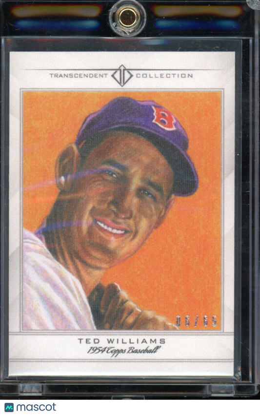 2016 Transcendent Ted Williams Sketch 6/65
