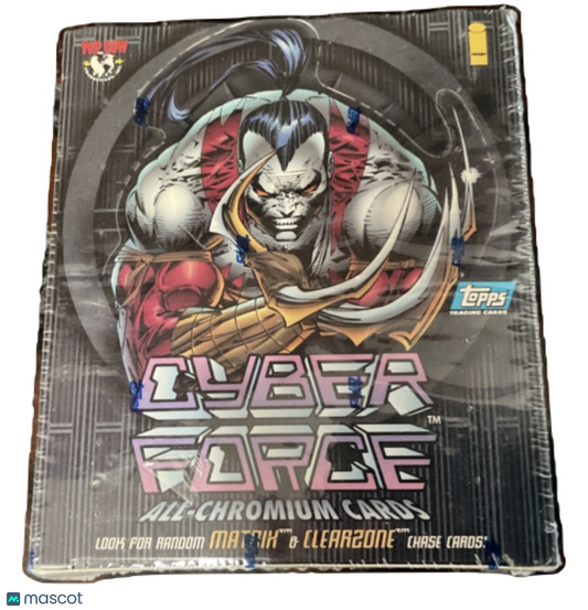 1995 Topps Cyber Force All Chromium Box