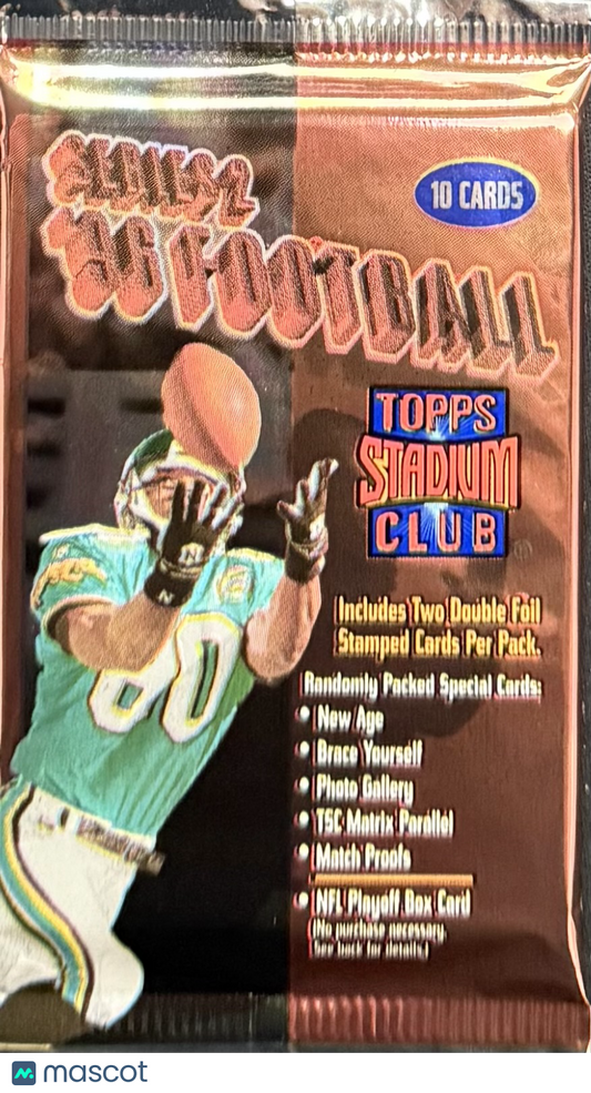 1996 Topps Stadium Club Series 2 Football Pack