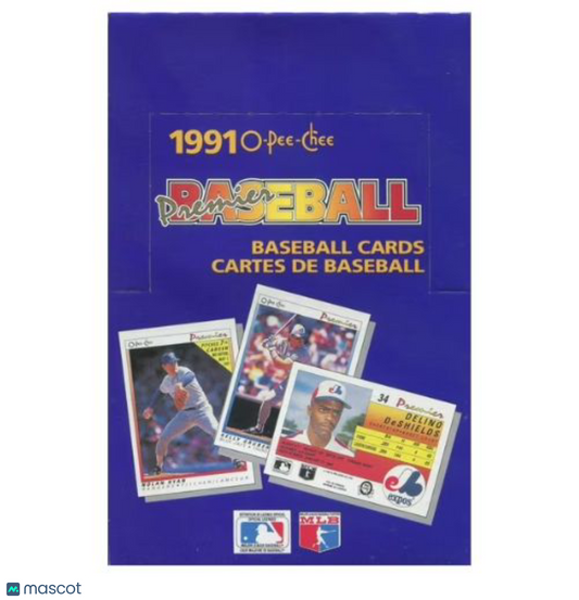 1991 O-Pee-Chee Premier Baseball Hobby Box