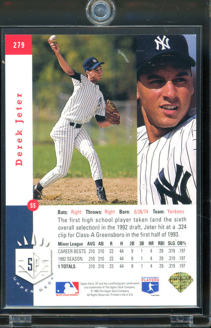 1993 UD SP Derek Jeter Foil RC