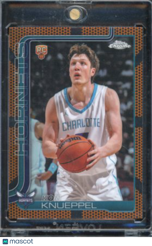 2025-26 Topps Chrome Kon Knueppel Rookie Basketball Refractor