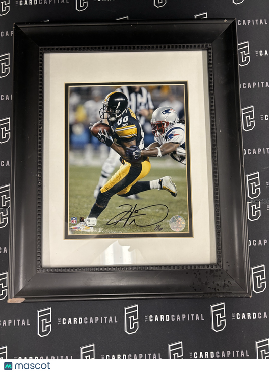 Hines Ward Signed 8x10 Photo GAI COA