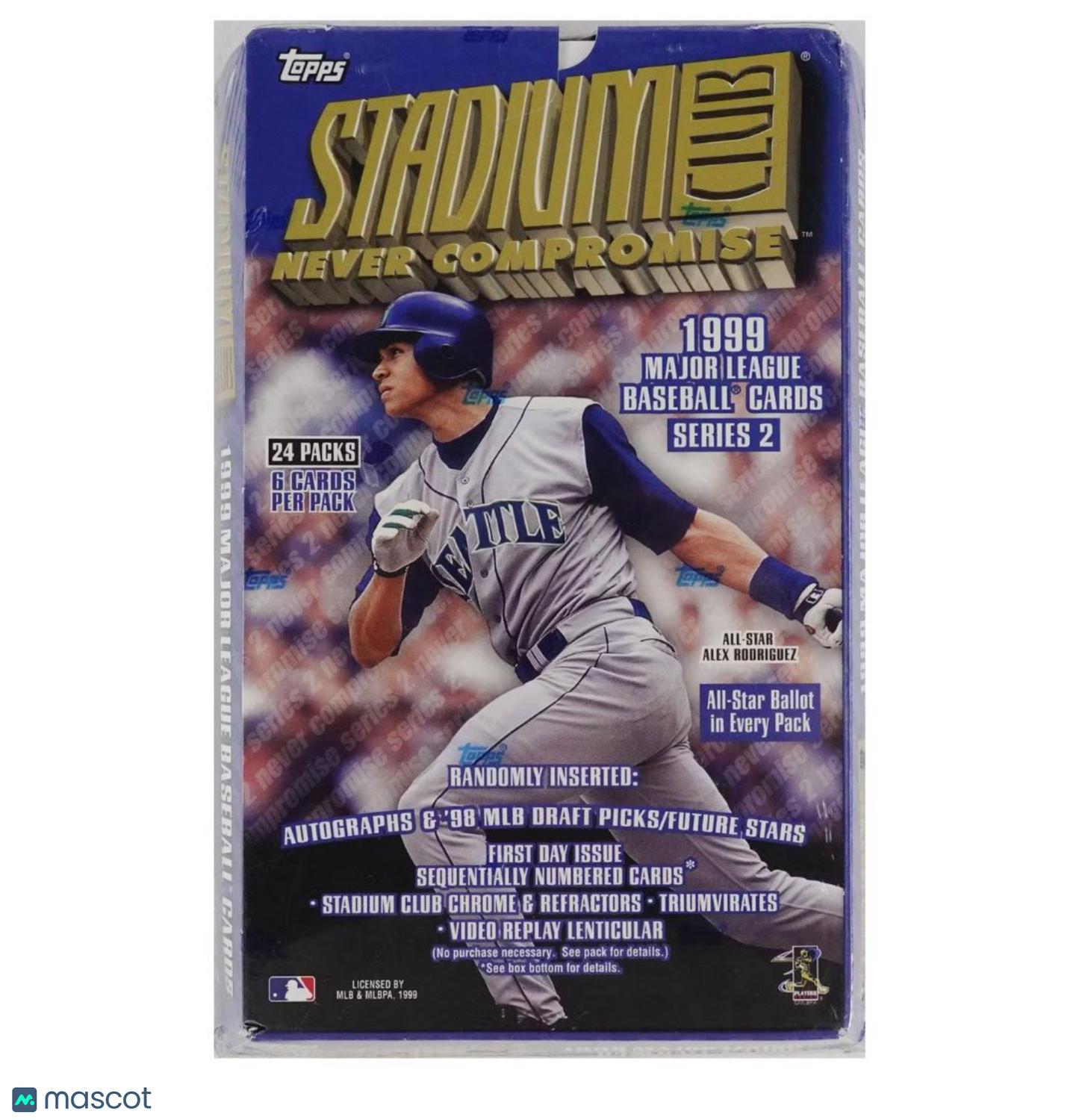 1999 Topps Stadium Club Series 2 Baseball Hobby Box