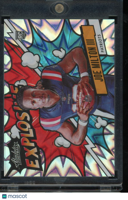 2024 Absolute Joe Milton Explosive Rookie SP
