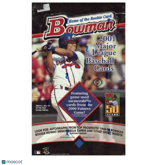 2001 Bowman Baseball Hobby Box
