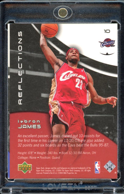 2003-04 Upper Deck Reflections Lebron James Rookie