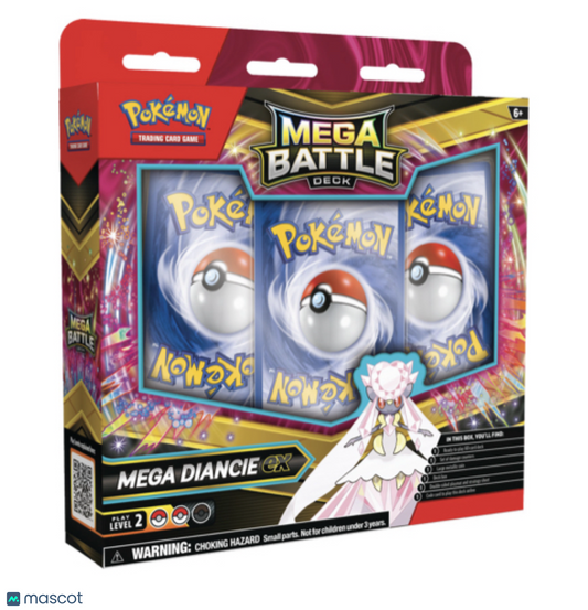 Pokemon Mega Battle Deck: Mega Gengar/Diancie EX Box