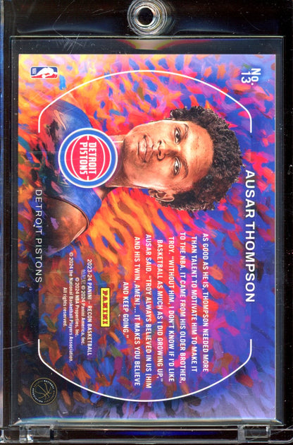2023-24 Recon Ausar Thompson Gold /10 Rookie