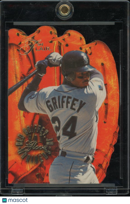 1994 Fleer Flair Ken Griffey Jr Hot Gloves