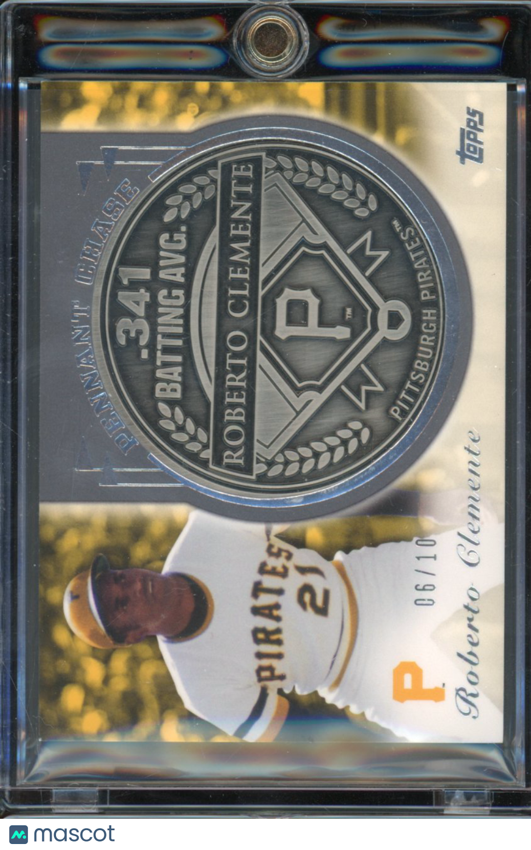 2013 Topps Update Roberto Clemente Pennant Chase /10