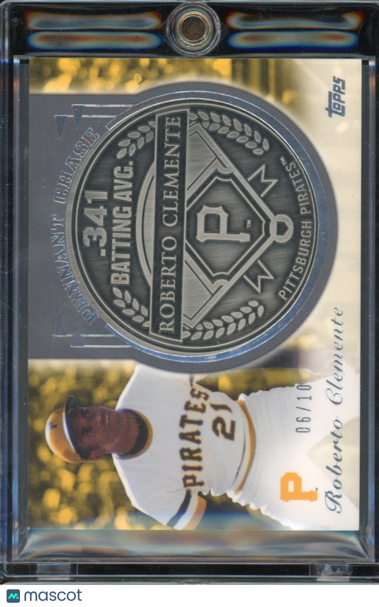 2013 Topps Update Roberto Clemente Pennant Chase /10