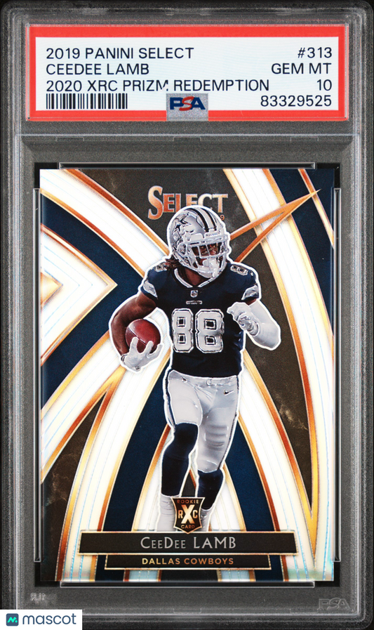 2019 Select Ceedee Lamb XRC Rookie PSA 10