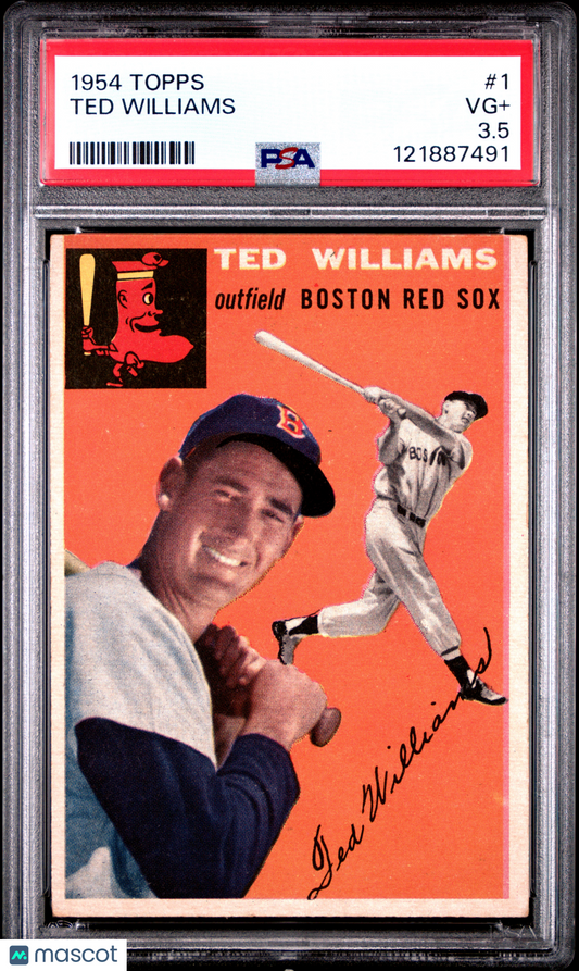 1954 Topps Ted Williams #1 PSA 3