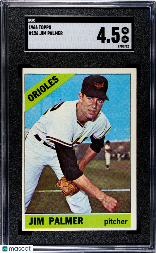 1966 Topps Jim Palmer #126 SGC 4.5