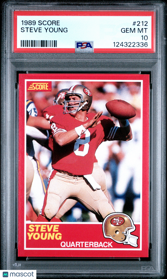 1989 Score Steve Young PSA 10
