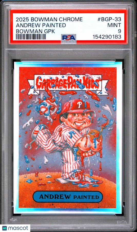 2025 Bowman Chrome Andrew Painter #BGP-33 GPK PSA 9