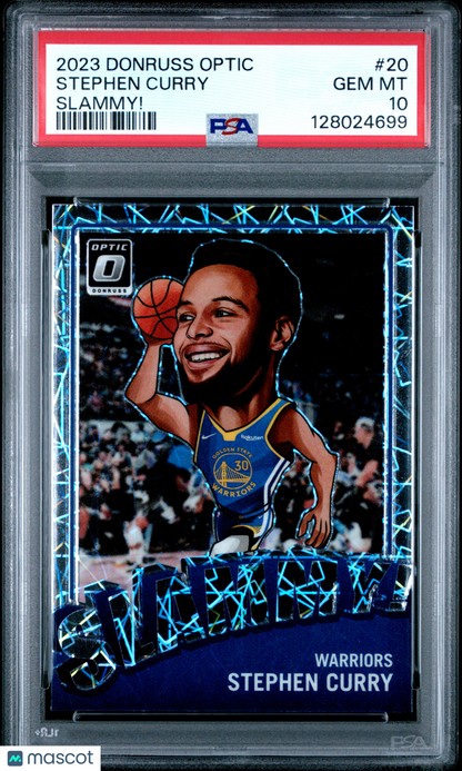 2023-24 Optic Stephen Curry Slammy! PSA 10