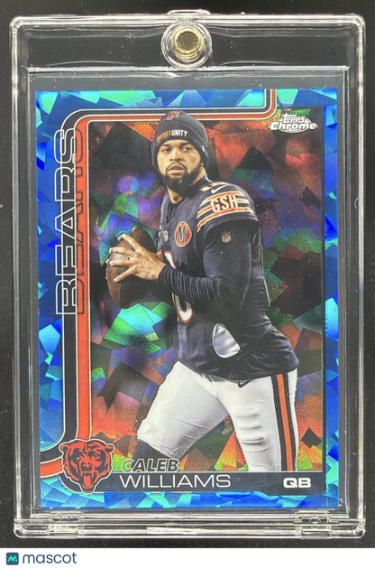 2025 Topps Chrome Caleb Williams #52 Sapphire Image Variation SP